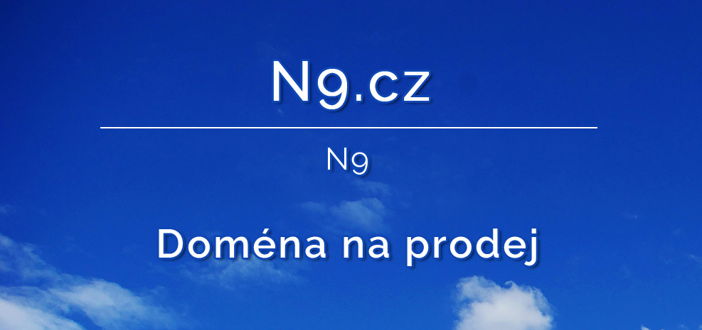 N9.cz - N9 - doména na prodej